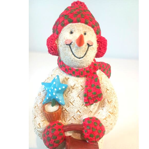 Vintage Lang & Wise Snowman by Ellen Stouffer Stars 1st Edition 1997 #6 - Picture 7 of 9